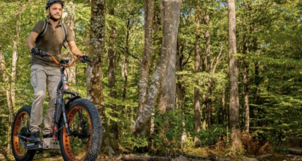 Je trottine, tu trottines, nous trottinetterons en forêt de Loches