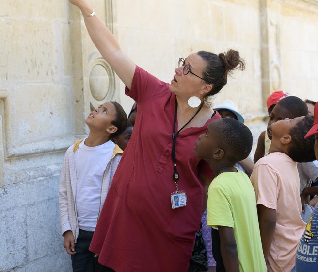 Visite famille  » Drôles de bêtes au château « 