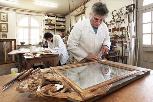L&rsquo;atelier de restauration d&rsquo;antiquités