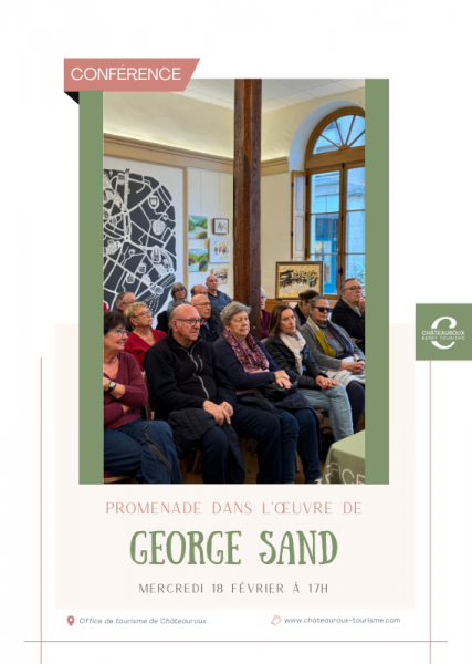 Conférence : Promenade dans l’œuvre de George Sand