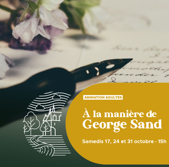 Atelier adulte : À la manière de George Sand