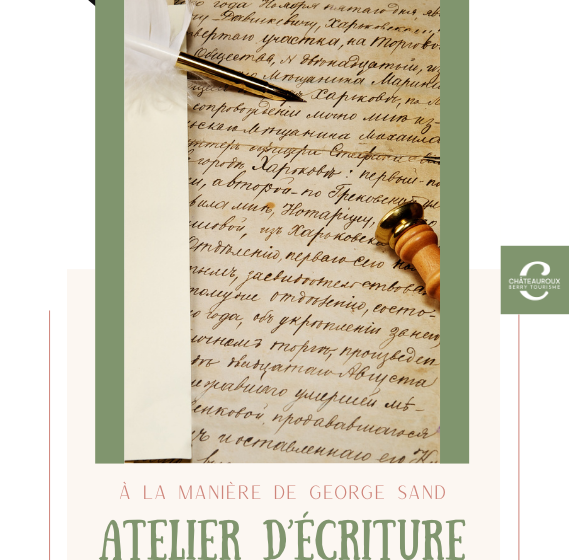 Atelier adulte : Ecrire à la manière de George Sand