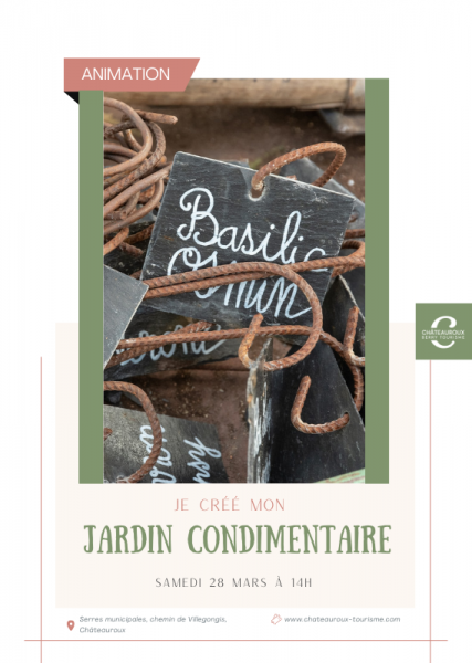 Je créé mon jardin condimentaire