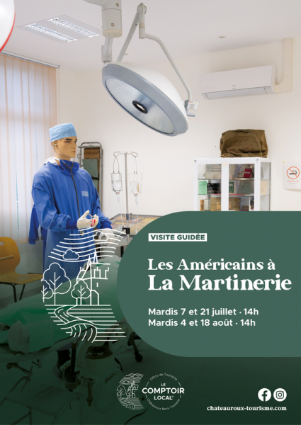 Les américains à La Martinerie