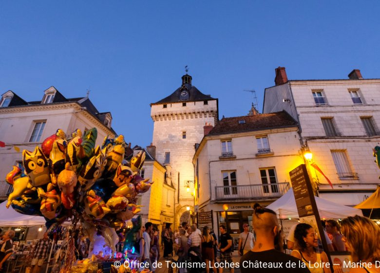 Marché nocturne de Loches