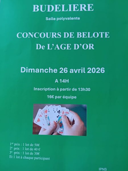 Concours de belote