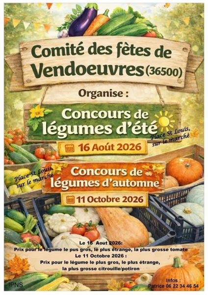 Concours de légumes d&rsquo;automne