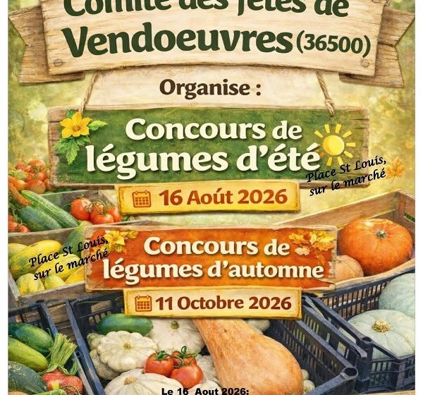 Concours de légumes d&rsquo;automne