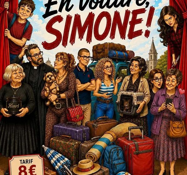 Pièce de théâtre par la compagnie Le Rideau Rouge