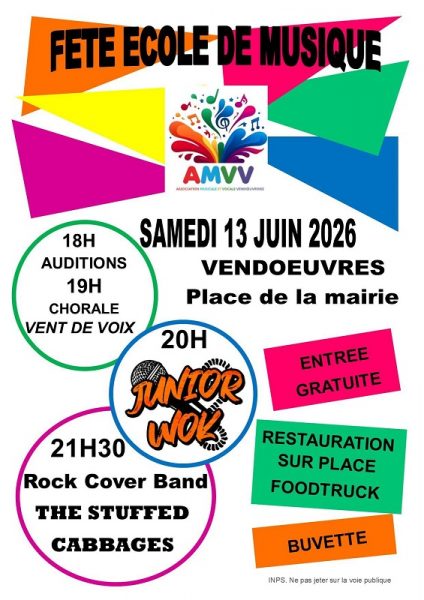 Fête de l&rsquo;école de musique