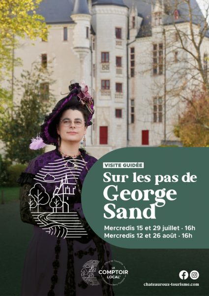 Sur les traces de George Sand à Châteauroux