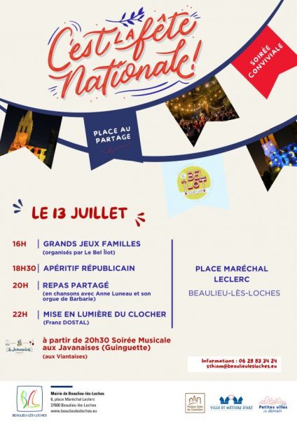 Festivités du 13 juillet 2026