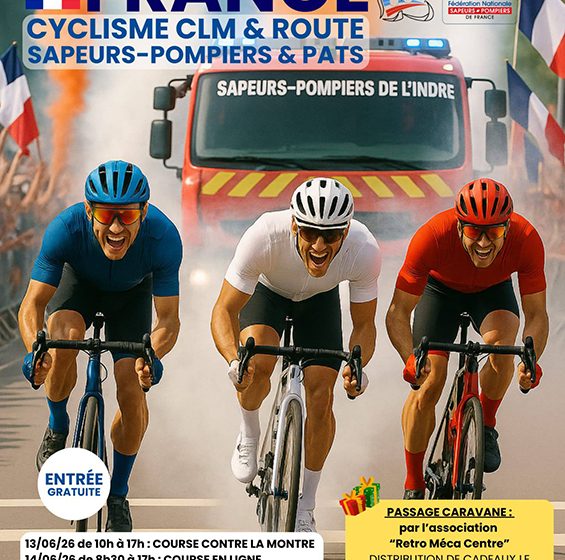 Championnat de France de cyclisme des Sapeurs Pompiers de l&rsquo;Indre