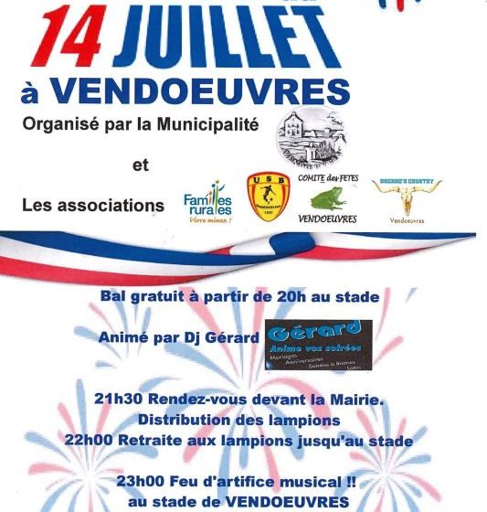 Fête nationale de Vendoeuvres