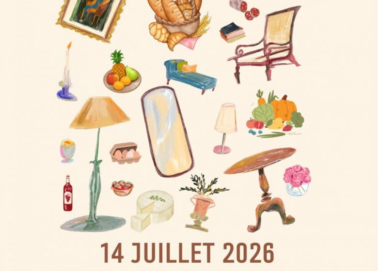 Festivités du 14 juillet : Vide grenier, marché artisanal & gourmand et feu d&rsquo;artifice