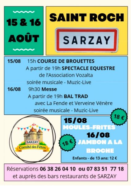 Fête patronale de Saint Roch