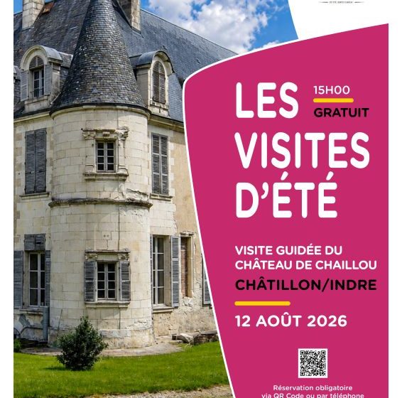 Visite guidée des exterieurs du château de Chaillou