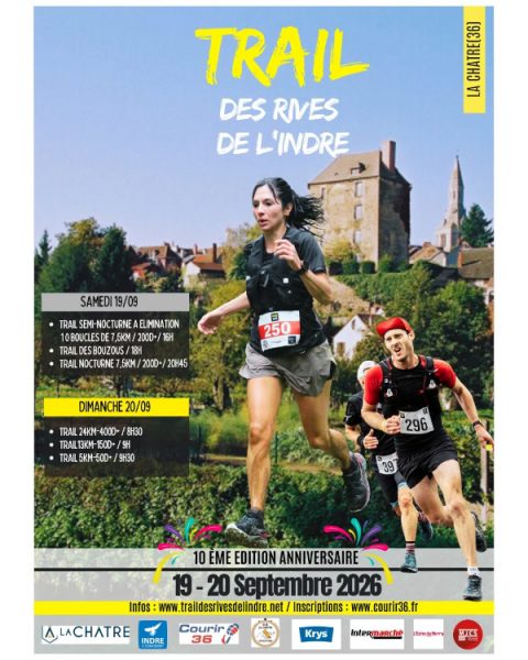 Trail nature des rives de l&rsquo;Indre pour les bouzous