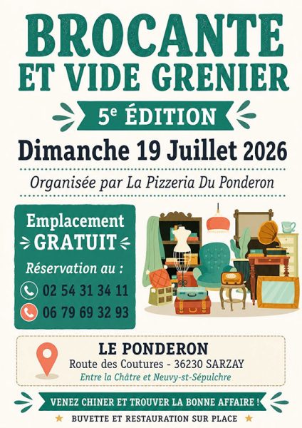 Brocante du ponderon