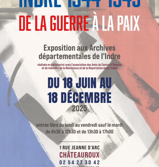 Exposition : Indre 1944-1945