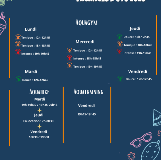 Activités Aquasportives