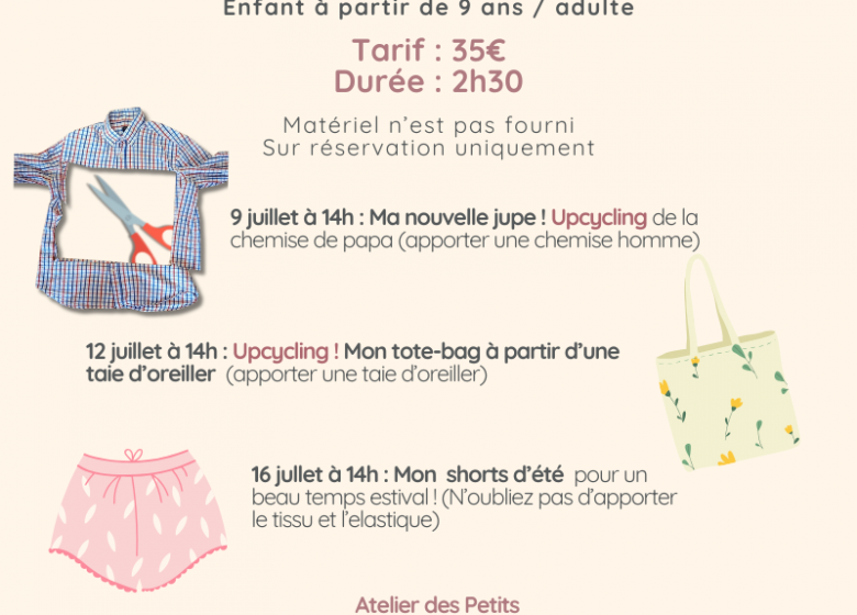 Atelier de couture thématique