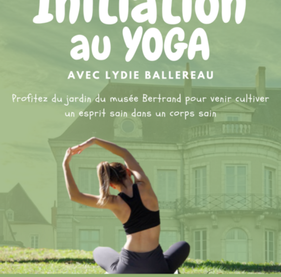 Initiation au yoga au musée Bertrand avec Lydie Ballereau