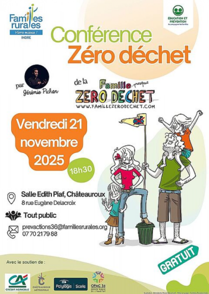 Conférence de sensibilisation au Zéro déchet