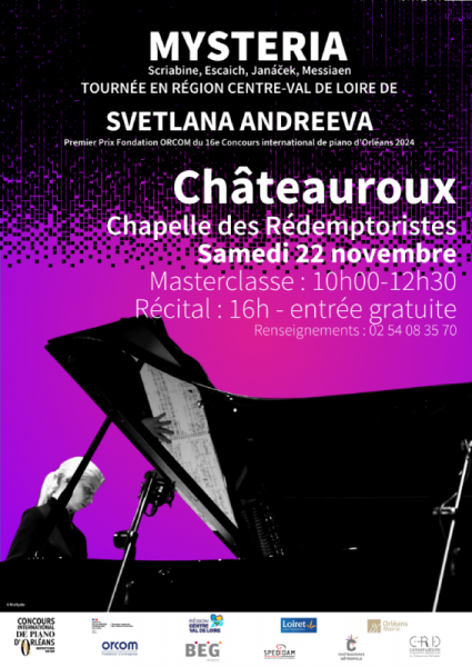 Concert : MYSTERIA par Svetlana Andreeva