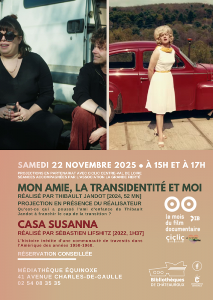 Mon amie, la transidentité et moi & Casa Susanna