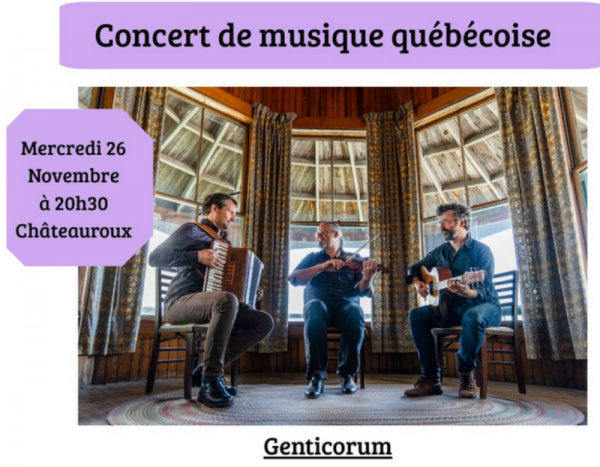 Concert de musique québécoise – Genticorum