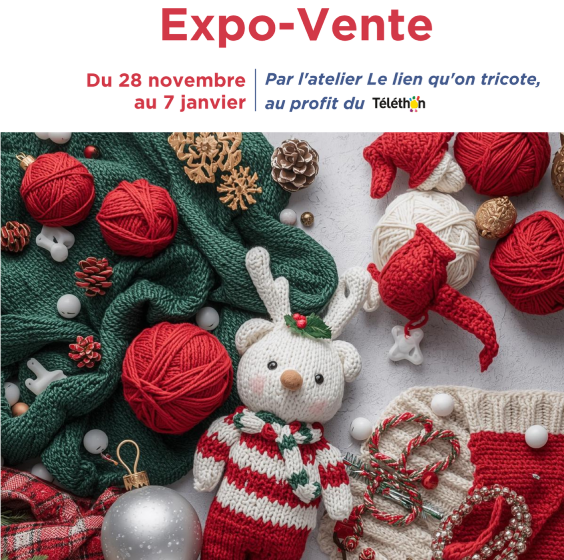 Expo-vente au profit du téléthon