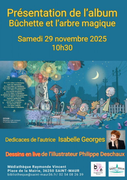 Présentation de l’album musical « Bûchette et l’arbre magique »