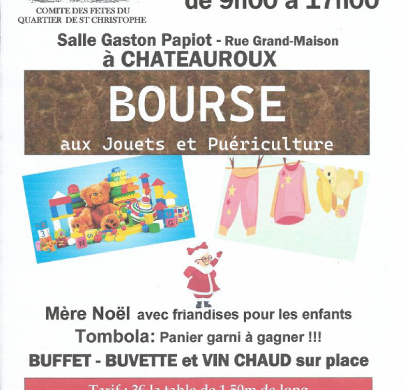 Bourse aux Jouets et Puériculture