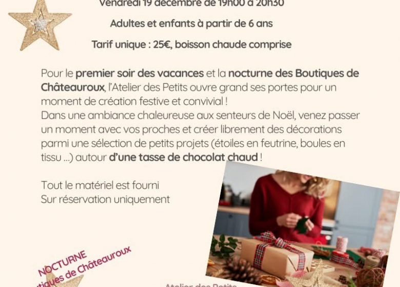 La grande fabrique de décoration de Noël !