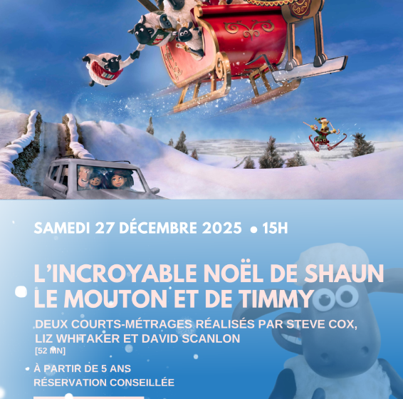 Film d’animation : L’incroyable histoire de Shaun le mouton et de Timmy
