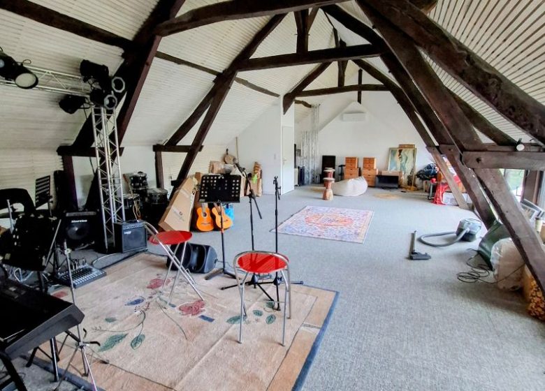 Un studio de répétition en pleine nature… pour laisser parler la musique
