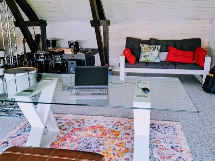 Un studio de répétition en pleine nature… pour laisser parler la musique