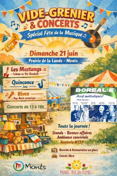 Concerts et vide-grenier