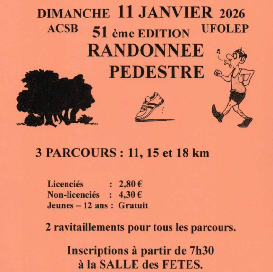 Randonnée pédestre de Buzançais