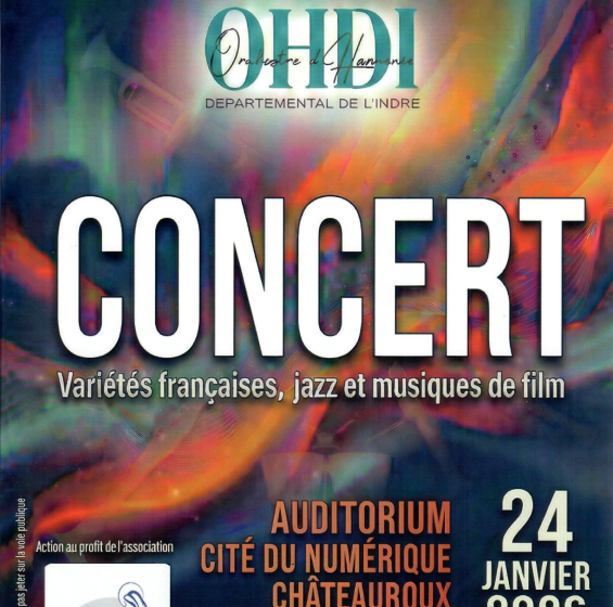 Concert de variétés françaises, jazz et musique de film