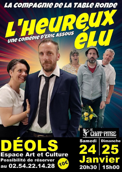 Théâtre – L&rsquo;heureux élu