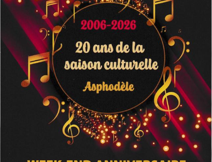 Soirée surprise « 20 ans de l&rsquo;Asphodèle »