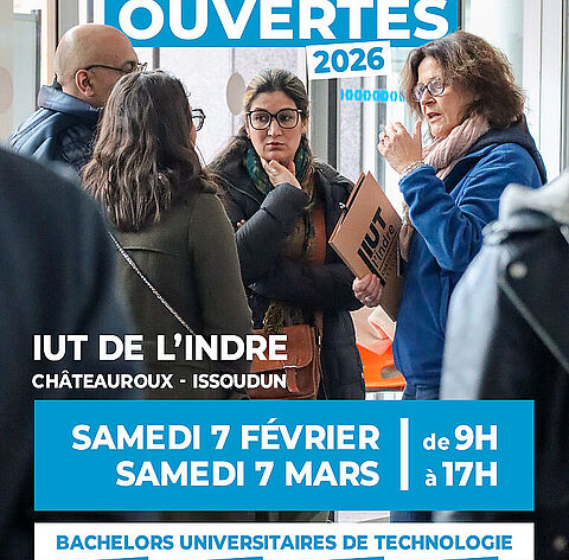Journée portes ouvertes de l&rsquo;IUT de l&rsquo;Indre