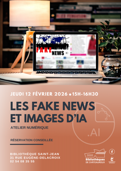 Atelier numérique : Les fake news et images d&rsquo;IA