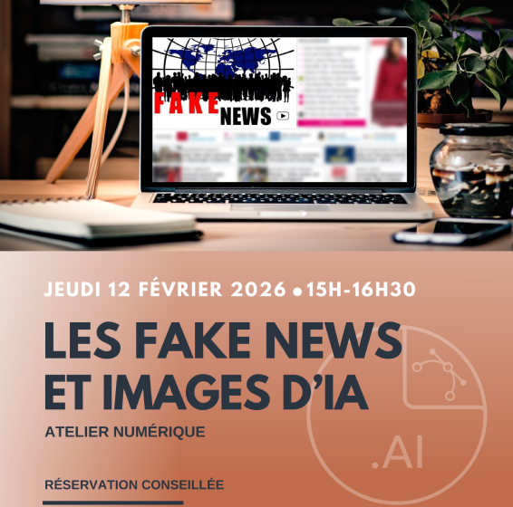 Atelier numérique : Les fake news et images d&rsquo;IA