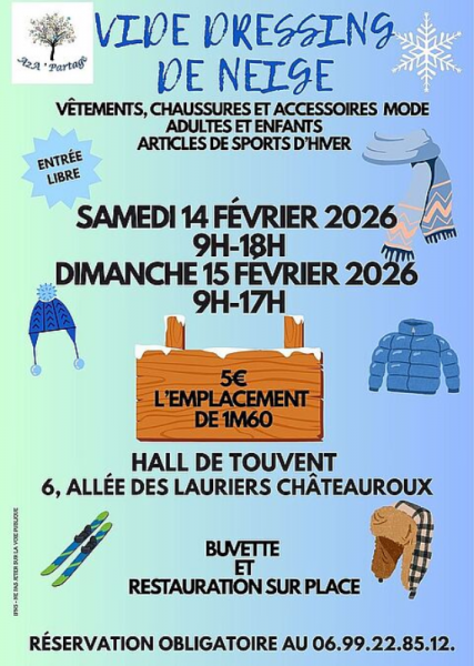 Vide dressing de neige