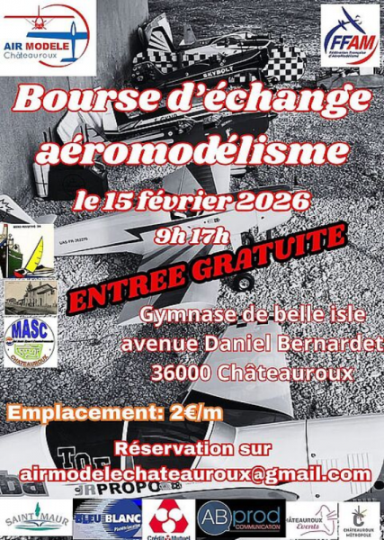 Bourse d&rsquo;échange aéromodélisme