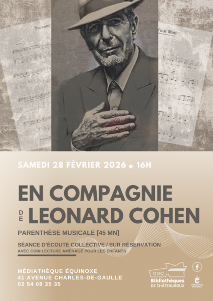 En compagnie de Leonard Cohen