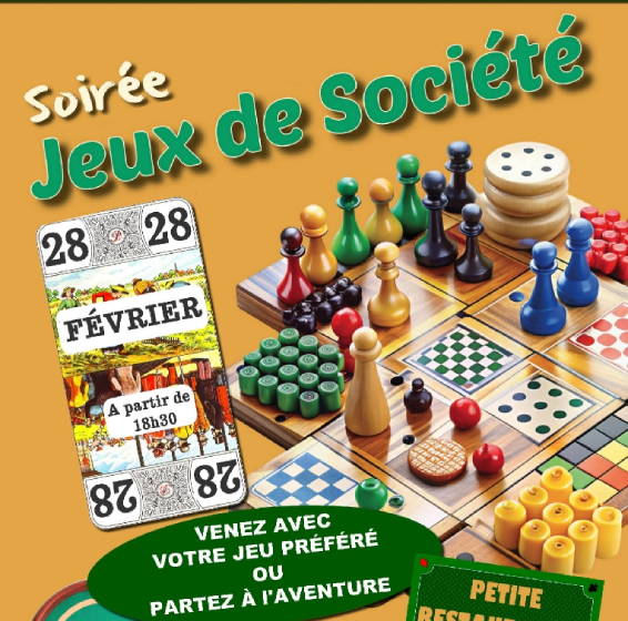 Soirée jeux de société